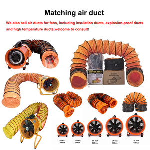 <span class=keywords><strong>Extracteur</strong></span> <span class=keywords><strong>d</strong></span>'atelier industriel de 8 à 24 pouces Ventilateur de ventilation axiale Ventilateur portable avec <span class=keywords><strong>conduit</strong></span> <span class=keywords><strong>d</strong></span>'<span class=keywords><strong>air</strong></span> flexible - Product Image 6