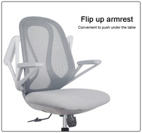 Chaise de bureau moderne pour PDG, vente directe d'usine, chaise pivotante en maille pour directeur, cadre, personnel, garantie de 2 ans, hauteur réglable