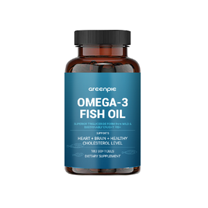 Greenpie bổ sung sức khỏe viên nang dầu cá Omega-3 với <span class=keywords><strong>vitamin</strong></span> K2 và D3 cho hệ tim mạch - Product Image 1