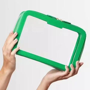 New <strong>Manufacturers</strong> Pvc <strong>Cosmetic</strong> <strong>Bag</strong> Custom logo Transparent Makeup Large Capacity Travel <strong>Cosmetic</strong> <strong>Bag</strong> - Product Image 1