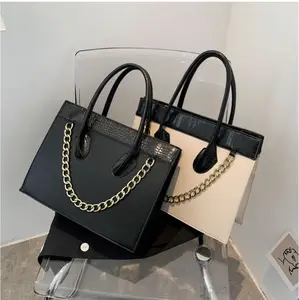 2022 Trendy Ladies Handbags High Quality Luxury Handbags for Women Large Capacity Structured Shoulder Tote Bags Female Hand Bags