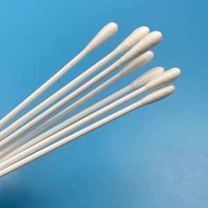 Normale Tip Rayon Swab 6 Inch Voor Diagnostische Specimen Verzameling Wondbehandeling Wegwerp Wattenstaafje - Product Image 6