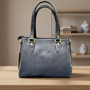 Bolsos de Mano Casuales para Mujer BS INTERNATIONAL, 100% Cuero Genuino, Hechos en India, Ligeros, Plegables, Gran Capacidad, Impermeables - Product Image 3