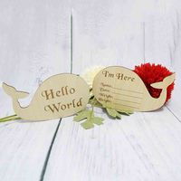 Carte d'étape ronde en bois personnalisable de 10cm pour bébé Trophées personnalisés Médailles et plaques pour la croissance de bébé