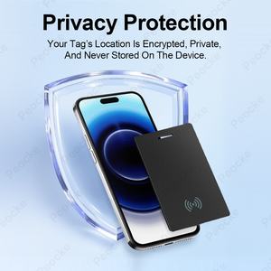 Smart Wallet Tracker Card Blvetooth Tracker para <span class=keywords><strong>Apple</strong></span> o Audroid Key Buscador de equipaje Pet Locator Tag Funciona con <span class=keywords><strong>Google</strong></span> Find Hub - Product Image 5