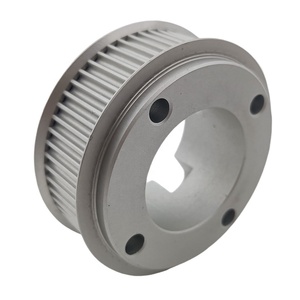 <span class=keywords><strong>Poulie</strong></span> de courroie de distribution à double moyeu en aluminium d'usinage CNC avec <span class=keywords><strong>vis</strong></span> de réglage - Product Image 5