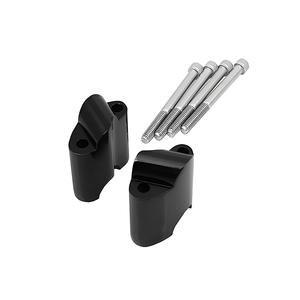 Riser Manubrio Moto in Alluminio con Morsetto Triplo e Foro Centrale, Lavorazione CNC Personalizzata, Elettroerosione a Filo, Foratura, OEM, Direttamente dalla Fabbrica - Product Image 2