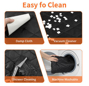 Taille personnalisée en gros grand tapis Oxford réglable de <span class=keywords><strong>protection</strong></span> pour <span class=keywords><strong>chien</strong></span> imperméable pour siège arrière de voitures animal de compagnie pour chiens - Product Image 5