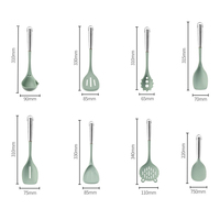 Ustensiles de cuisine en silicone pour fabricants, gadgets de cuisine, ensemble d'ustensiles de cuisine en silicone, ustensiles de cuisine en silicone