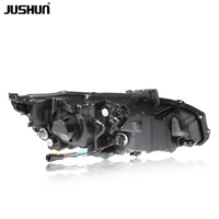 JUSHUN Blanc LED Phares Dragon Aile Style Installation Facile Promotion Des Ventes pour Honda Civic 2016-2021 Mise À Niveau 12V Nouvelle Ampoule