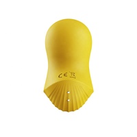 Niedlicher Gelber Entenförmiger Klitoris-Sauger Nippel-Stimulator Klitoraler Saugvibrator Sexspielzeug für Frauen