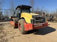 Rouleau vibratoire à tambour unique Dynapac CA610 d'occasion, compacteur de sol de 20 tonnes pour la construction routière, minière et les travaux de terrassement