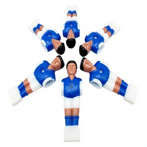 Accessoires <span class=keywords><strong>pour</strong></span> machine de football de table <span class=keywords><strong>pour</strong></span> adultes Figurines de football en métal et en plastique Futbolito De Mesa Poupées de joueur - Product Image 1