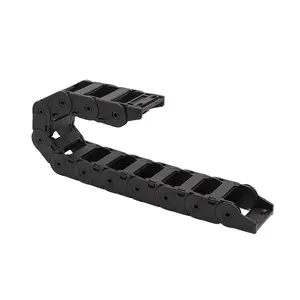 YHD H25X58 R48 R55 R75 R100 protective bridge cable carrier Engineering Plastic drag chain for automatic cnc machine