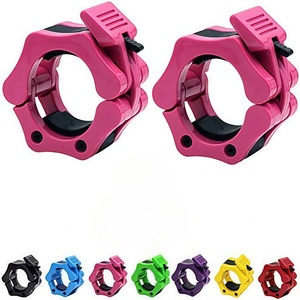 CZFIT High Quality Barbell Clip, <b>Quick</b> <b>Release</b> Custom Barbell Ring for Weightlifting Training 50mm Weightlifting Lock Ring - Product Image 5