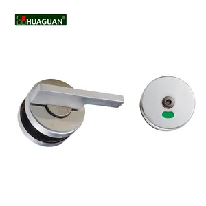 304 in acciaio inox porta della toilette bagno indicatore di blocco