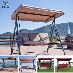 Balcon extérieur moderne jardin parc étanche inclinable chaise longue balançoire suspendue hamac chaise de loisirs pour la maison Patio Relaxation - Product Image 2