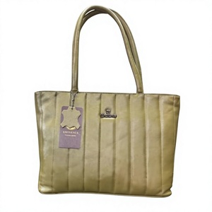 Bolsos de Mano de Cuero Genuino Hechos a Mano en India, de Lujo, para Mujer, Impermeables, de Gran Capacidad, con Correa Extraíble y Cierre de Cremallera - Product Image 2