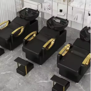 Nuevo Producto: Sillón de Lavado de Cabello Reclinable para Salón de Belleza, con Lavabo Integrado - Product Image 1