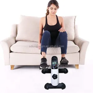 Factory Sale Portable Fitness Legs Arms Magnetic Mini Pedal Exercise Bike Under Desk Bike Pedal Exerciser With LCD Display