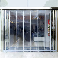 Rideau de porte en PVC souple magnétique super transparent sur mesure 200 mm 300 mm 400 mm OEM 2023