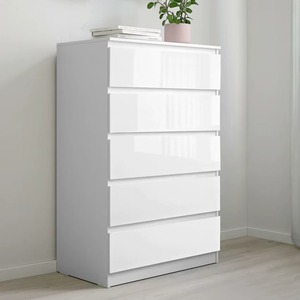 Commode moderne en bois à 6 tiroirs Style nordique Meubles de chambre à coucher Salle à manger et usage domestique Fabriqué en - Product Image 3