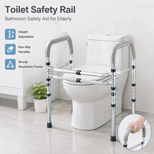 New Design Foldable Accessibility Support Toilet Support Rail for Home and Hospital Care - Product Image 2