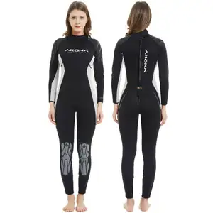 Kosong satu buah berwarna Jepang penyelamatan yamamoto triathlon peregangan gratis peralatan menyelam 3mm wanita wetsuit top supplier