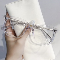 Montures de lunettes optiques classiques carrées en TR90 et métal pour hommes, lunettes de vue en acrylique bleu, gris, jaune, blanc