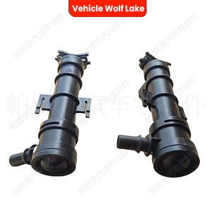 หัวฉีดน้ำล้างไฟหน้ารถยนต์สำหรับ Skoda Rapid 2013 2018 ทำจากพลาสติก ABS แบบฉีดพ่น - Product Image 5