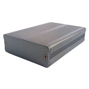 Custom CNC Machining IP54 Electrical Extrusion Aluminum Alloy Instrument Housing <b>Battery</b> Junction Box Amplifier Control Box - Product Image 4