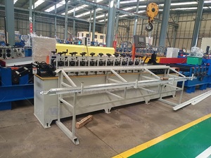 <b>Suspended</b> Ceiling T-Bar Grid Roll Forming Machine Archway T Grid PLC Controlled Motor Driven High Power 5500W T24 Grid System - Product Image 6