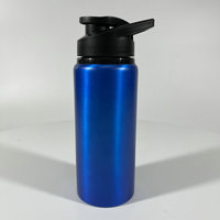 Bouteille d'eau sportive en aluminium à ouverture directe, grande capacité, portable, pour vélo, activités de plein air et voiture
