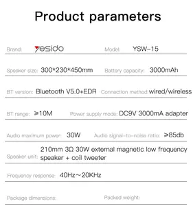 Wholesale Speaker Portable Drawbar Professional Speakers Lossless Sound Quality Loud Outdoor BT Speakers