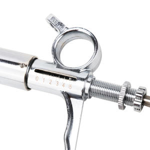 Çiftlik veteriner sürekli şırınga için paslanmaz çelik 5ml ayarlanabilir otomatik aşı şırınga - Product Image 5