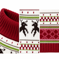 Ensemble de pulls en tricot assortis pour chien et propriétaire, sur mesure, ODM, OEM, vente en gros, Noël, famille, animal de compagnie, parent, pull, gilet