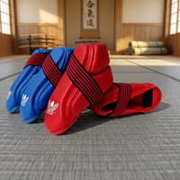 Protections de pieds pour arts martiaux - Protège-pieds de combat Karaté Taekwondo Royal Kick