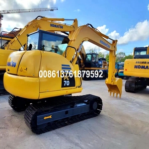 Excavadora Usada Komatsu PC70 de 7 Toneladas, Fabricada en Japón, Modelo 2016, Cucharón de 0.3m, Componente de Motor Principal - Product Image 4
