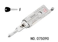 14:45 fournitures de serrurier fournitures de serrurier Original Lishi HON58R 2 in1 outil de sélection serrure de voiture lecteur ouvert décodeur de clé pour honda