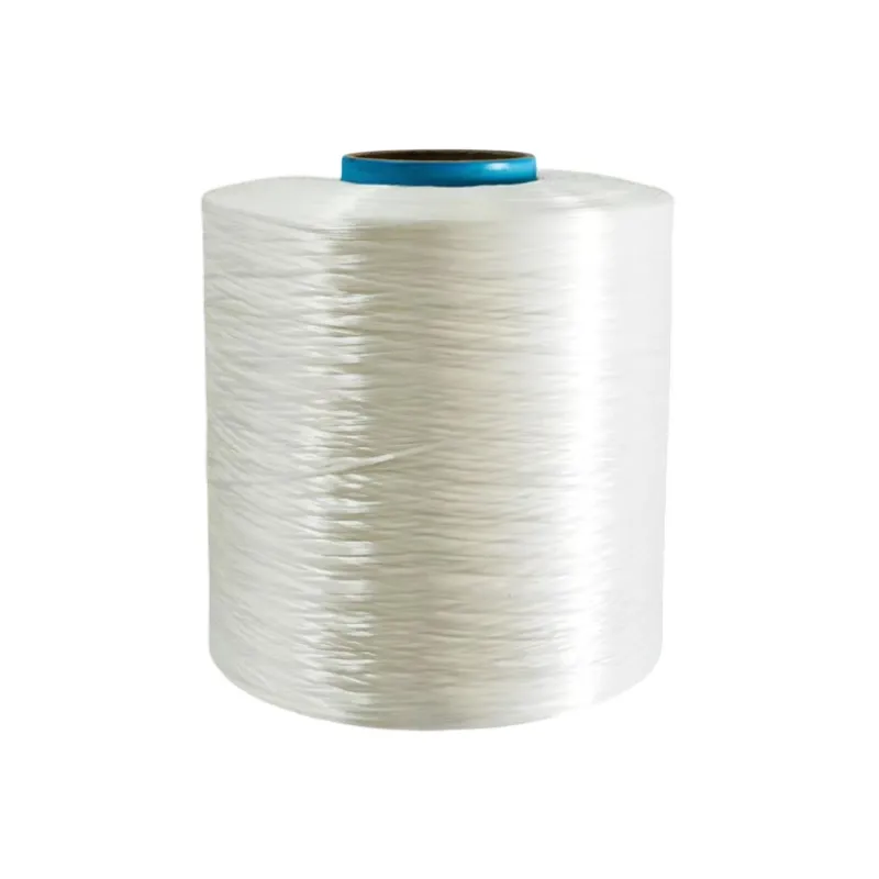 200-3000D China Polyest Industrie filament Weißes Polyester garn Zum Nähen von Fäden