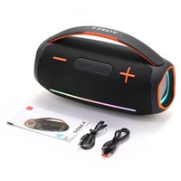 Enceinte portable sans fil PRO10 RGB avec sangle de transport, pour camping en extérieur, son puissant et robuste, vente en gros