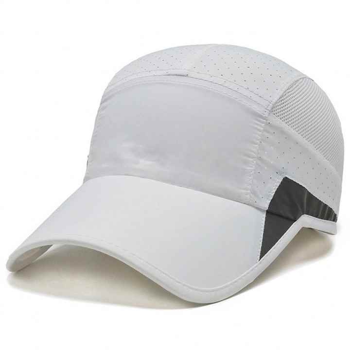 Unisex Breathable Full Mesh Baseball Cap Quick Dry Running Hat Lightweight Cooling Water Sports Hat