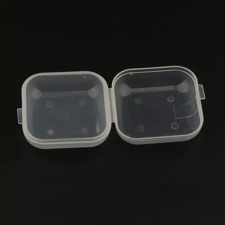 Small Transparent Beads Box Versatile Plastic
