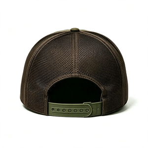 Men <b>Camo</b> Trucker Hat Camouflage Front Panel Canvas Mesh Back Trucker <b>Cap</b> 3D Embroidery Adjustable Snapback Hat Outdoor - Product Image 6
