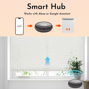 Persianas de ventana inalámbricas Persianas enrollables motorizadas Smart Buy con control remoto de 6 canales - Product Image 6