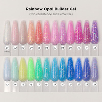 Gel UV Constructeur pour Ongles 15ml Personnalisé en Usine, Sans HEMA ni TPO, Sain et Longue Durée, 1000 Couleurs pour Peinture Artistique sur Ongles