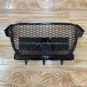Rejilla de Parachoques Delantero Nueva de ABS para Audi A4 S4 Allroad B8.5 2013-2016, Color Negro Brillante, Marca PNB Aftermarket |   Garantía de 3 meses |   Instalación Fácil - Product Image 5