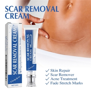 Crème Cicatrisante Efficace à Marque Blanche à l'Acide Hyaluronique pour Peaux Abîmées, Lissante, Raffermissante, Contre les Boutons et les Vergetures - Product Image 1