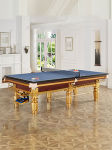 Table de billard de compétition 6 pieds avec pieds de table de salle à manger, modèle 2024, pour jeu de snooker et billard à poches - Product Image 3