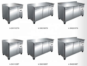 Newbel GN2100TN Refrigeration Equipment Salad <strong>Bar</strong>/<strong>Cool</strong> <strong>Bar</strong>/Sandwich,Salad Preparation Counter/ Pizza Table - Product Image 4
